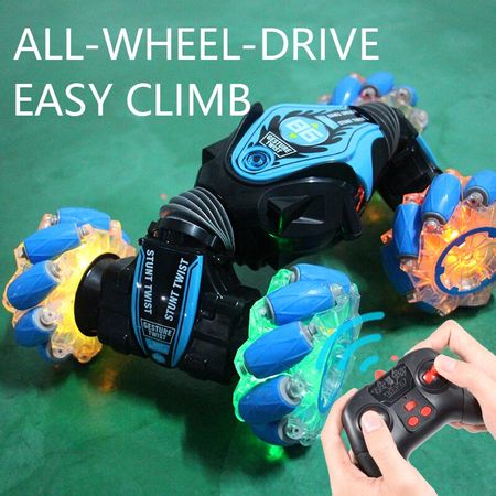 THE 4 Climb Roll Special RC Car Off Road Buggy Radio Control High Speed Climbing RC Car for Children Toys Twist