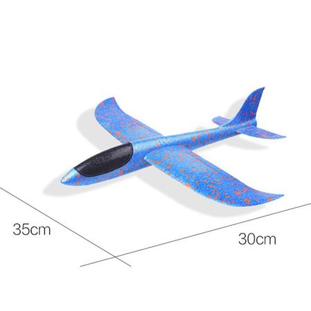 Hand Throw Flying Planes Game Toys Glider Airplane 35cm Outdoor Play Fillers Boys Toys for Children Throwing Foam Planes Model