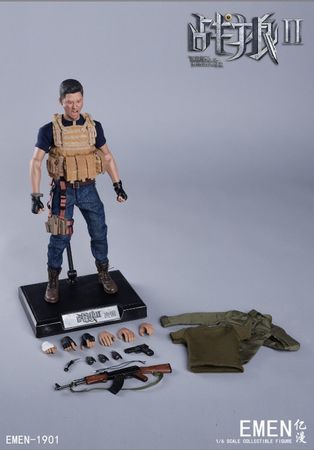 1/6 Scale Full Set Wolf Warriors II Leng Feng Janson Wu Military Soldier Figure Doll Models