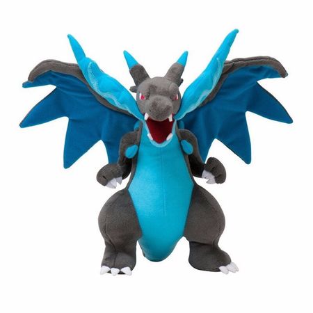 2019 TAKARA TOMY Pokemon Mega Charizard X Mega Evolution Peluche Animal Stuffed Plush Toys Christmas Gifts For Children 23CM