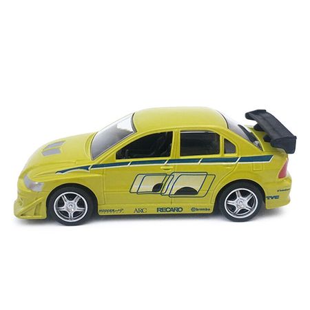 1/55 Fast and Furious Movie Cars Mitsubishi Lancer EVO 7 Simulation Metal Diecast Model Cars Kids Toys