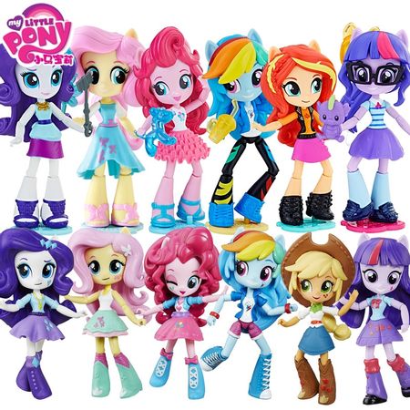 My Little Pony Model Dolls  Celestia Joints move Rainbow Dash PVC Action Figure Anime One Piece Hot Toys For children Bonecas