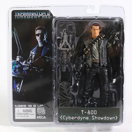 NECA The Terminator 2 Action Figure T-800 / T-1000 PVC Action Figure Toy Model Toy 7 Types 18cm