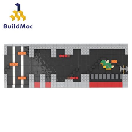 Buildmoc Duck Hunt FC NES Castle Level Edition Retro Video Games Console Building Blocks Technic Bricks Toys For Children