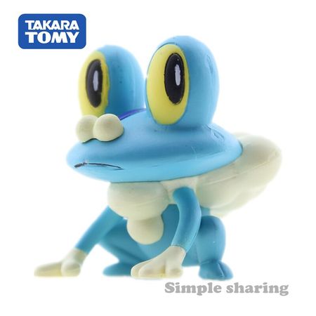 TAKARA TOMY Tomica EX-09 POKEMON Kelomatsu Anime FIGURE Pocket Monster Bauble Mould Diecast Resin Frog Baby Toys