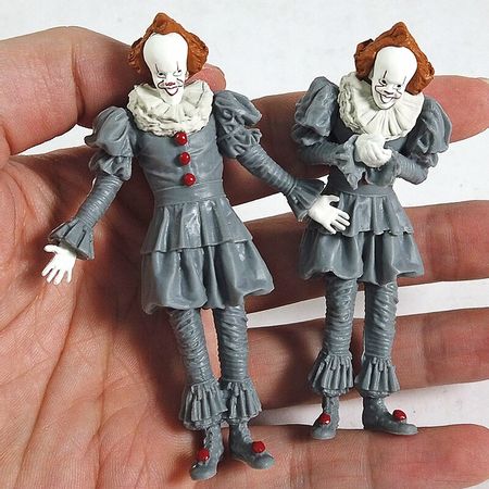 2pcs NECA Stephen King's It PVC Action Figure Collectible Model Toy For Kid Gift