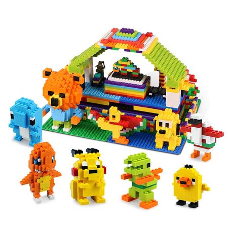 Compatible Building Blocks City DIY Creative Bricks Bulk Model Kids Assemble Toys Compatible All Brand Small Size