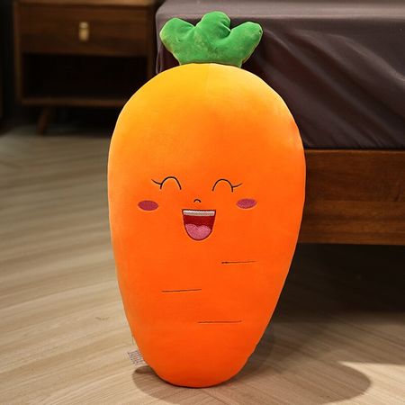 30CM Cartoon Smile Carrot Chili Corn Plush Toy Cute Simulation Vegetables Pillow Dolls Stuffed Soft Toys for ChildrenGirl  Gift