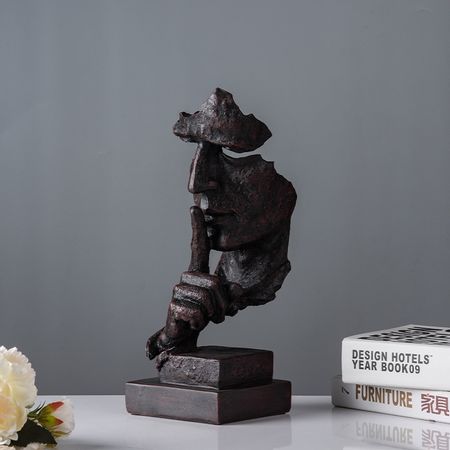 Nordic Character Statue Tree Desk Accessories Meditation Statue Home Decoration Accessories Home Living Room Decoration