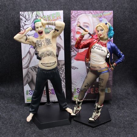 Crazy Toys 1:6 DC Suicide Squad Harley Quinn & Joker Action Figure PVC Doll Anime Collectible Model Toys