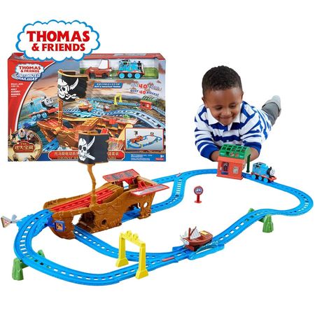Thomas and Friends Motorized Thomas Shipwreck Adventure from Sodor Rail Of Children's Toys Baby Toys Educational Toys cdv11