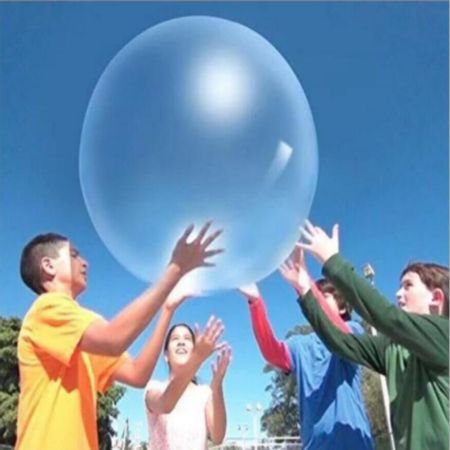 Inflatable Fun Wubble Bubble Ball 50-70CM Tear-Resistant Blow Up Balloon Toy Soft Air Water Filled Outdoor Game Kids Gift 3