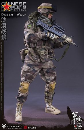 1/6 Scale FLAGSET FS73025 Desert War Wolf of Chinese Army Soul Series 12inch Figure