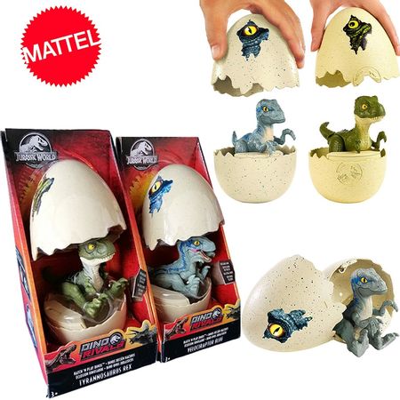 Original Jurassic World Dinosaur Hatchery Series T-rex Mobile Dinosaur Model Dragon Toy FMB91 Action Figure Toys for Children