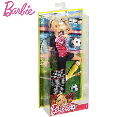 Original Barbie Sport All Joints Move Doll Gymnastic Dance Barbie Doll Girl Toy Christmas Birthday Toys Gift DHL81 DVF68