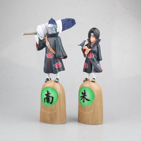 Anime Naruto Akatsuki Uchiha Itachi Deidara Tobi Kakuzu Biwa Juzo Figure Toy