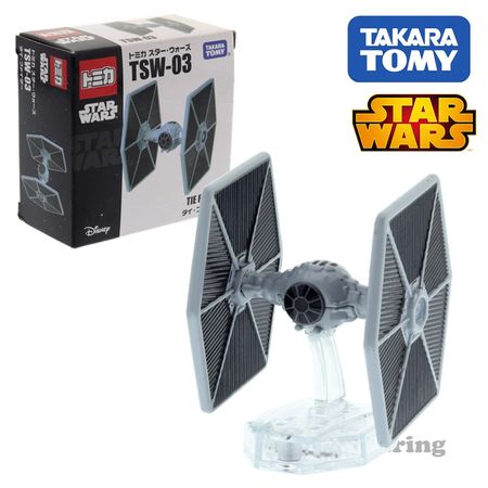 Tomica  Star Wars TSW-03 Tie Fighter Disney Cars Takara Tomy Diecast Metal Model Vehicle Toys Collection