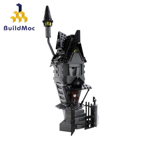 Buildmoc Jack Skellington's House-Nightmare Before Christmas Building Blocks Diy Toys Bricks Creative Christmas Gift Kid
