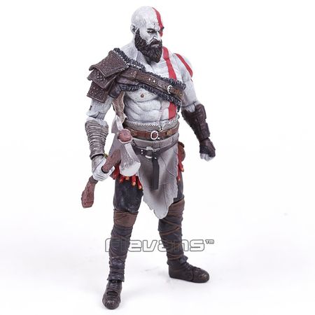 God of War 4 Kratos PVC Action Figure Collectible Model Toy in OPP Bag 18cm