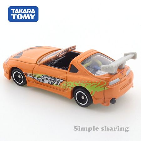Takara Dream Tomica No.148 Fast & Furious F9 The Fast Saga Supra Mini Car Hot Pop Kids Toys Motor Vehicle Diecast Metal Model