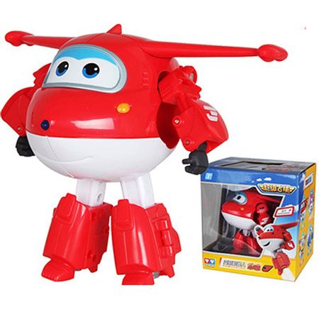 AULDEY Super Wing  Astra Jet 15cm ABS Super Deformable Aircraft Robot Wing Deformable Toy Best Gift for Children