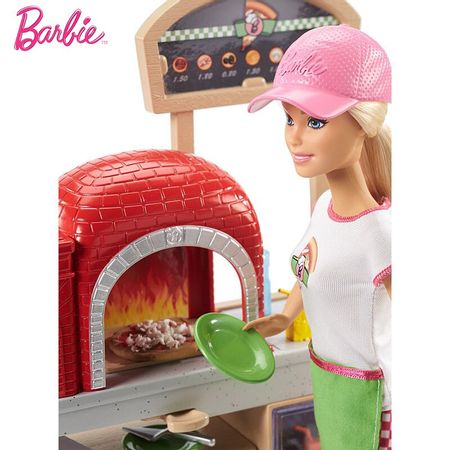 2018 Barbie New Original Making Fun  Doll Pizza  dolls The Girlbrinquedos Girl Toys Gift Boneca FHR09