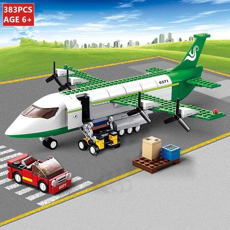 City Airplane Blocks Air Bus Airplane Sets Model Aircraft Planes Building Blocks Compatible Legoing Bricks Toys for Children