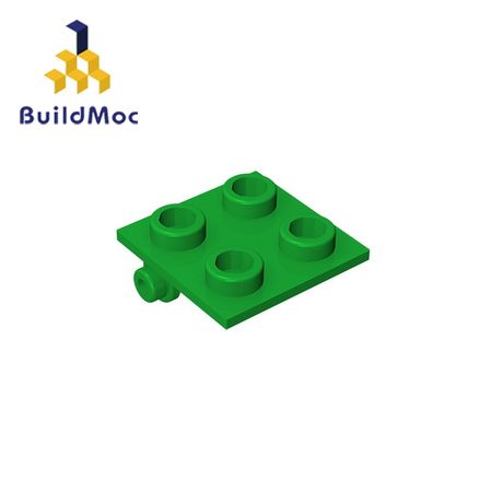 BuildMOC Compatible Assembles Particles 6134 3941 2x2 For Building Blocks Parts DIY LOGO Educational Tech Parts Toys