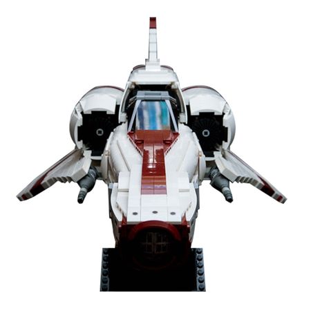 New The Battlestar-Galactica Colonial Viper MKII Fit Lepining 9424 Technic StarW Building Block Bricks Kid Toy Birthday