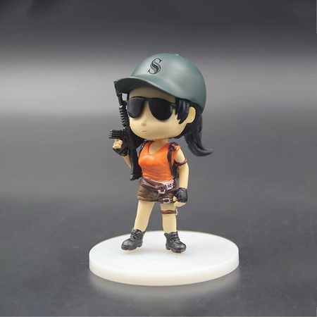 PUBG Game Playerunknowns Battlegrounds 4pcs/set Cute PVC Figure Model Dolls Collection Toys for Gifts