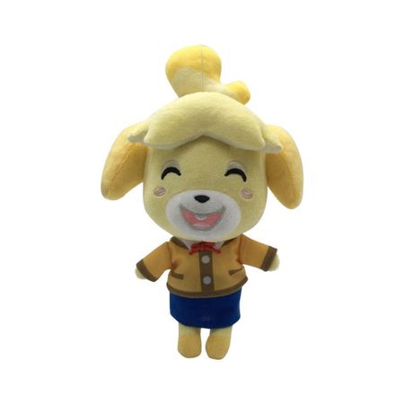 1pcs 20cm Animal Crossing Isabelle Plush Toy Doll Isabelle Plush Doll Soft Stuffed Toys for Children Kids Gifts
