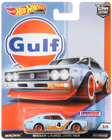 Hot Wheels Car 1:64 Car Culture Gulf FIAT NISSAN MCLAREN FORD Collector Edition Metal Diecast Model Car Kids Toys