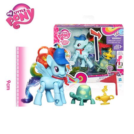 Original My Little Pony Toys Actions Anime Figure Collectible Model Rainbow for Children Birthday Gift Girl Bonecas