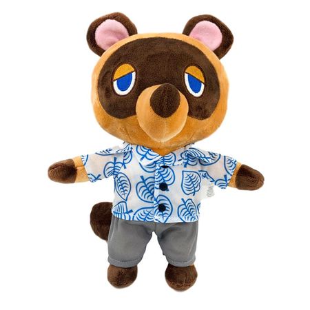 5pcs/lot 28cm Animal Crossing Tom Nook Plush Toy Doll Tom Nook Plush Doll Soft Stuffed Toys for Children Kids Gifts