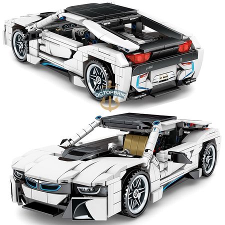 SEMBO BLOCK Koenigsegged Super Technic Speed champion Race car ZR1 Building Blocks 2 forms model bricks toys for creatity 42093
