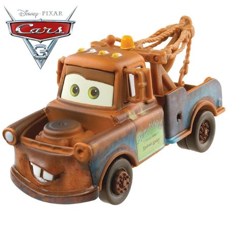1:55 Disney Pixar Cars 3 Tow Mater Lightning McQueen Alloy Car Models Cute Toy Best Birthday Christmas Gift For Children