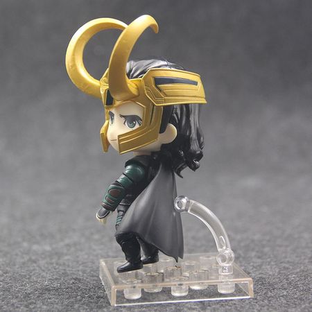 Anime Marvel Avengers Loki in Movie Thor Cute Kawaii Super Hero 10cm Action Figure Toys