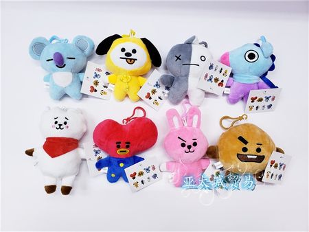 10cm kpop sit baby plush toys lovely animal stuffed doll kawaii anime stuffed toys dog rabbit koala horse plush gift for girl