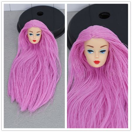 Original Barbie Heads for Dolls Fashion Hair Style Doll Heads for Naked Body Girl Accessories DIY Girls Toys for Children Boneca