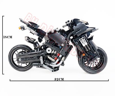 1025+pcs Technic Motorcycle MOTO Racing Car Creator Black Building Blocks City Toys for Children Boys Classic Bricks Gifts Cars