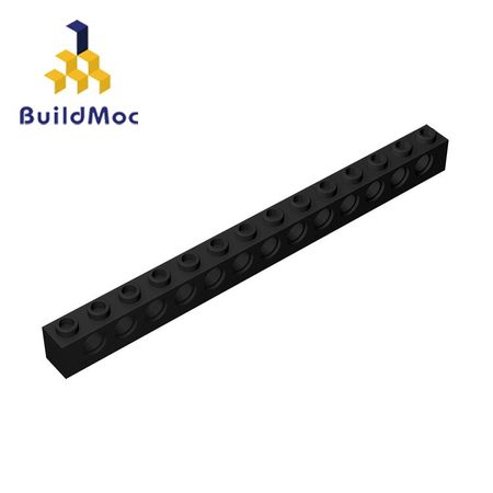 BuildMOC Compatible Assembles Particles 32018 1x14For Building Blocks Parts DIY LOGO Educational Tech Parts Toys