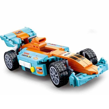 F1 compatible race car speed racer repair building block set bricks Racing venues motorcycle game Fit Lego