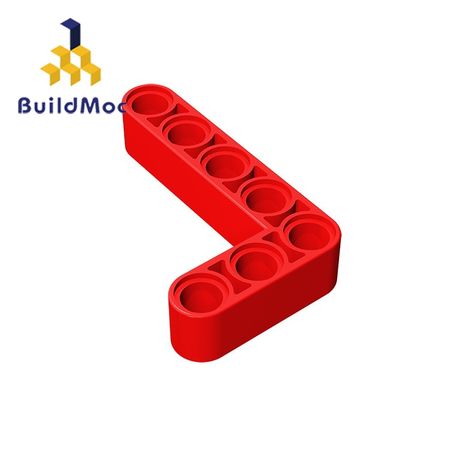 BuildMOC Compatible Assembles Particles 32526 x5L For Building Blocks Parts DIY LOGO Educational Tech Parts Toys