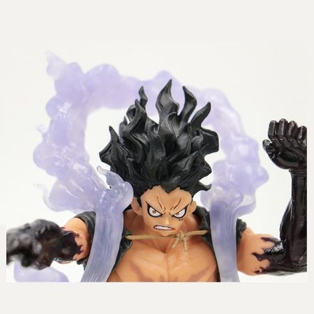 Anime One Piece King of Artist The Snake Man Luffy Snakeman One Piece Monkey D Luffy Gear 4 Figure PVC Collectible Model Toy