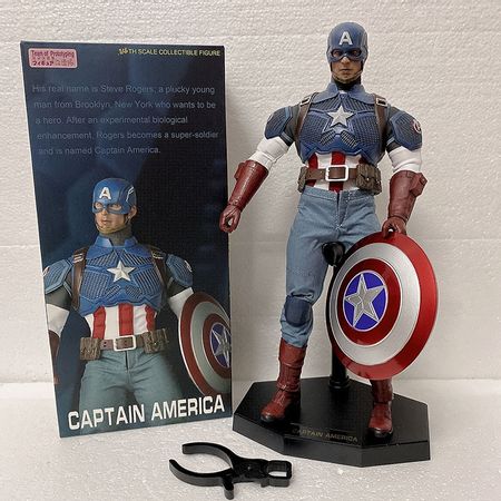 Crazy Toys Figure 1:6 Limited Edition Captain America Team of Prototyping Captain American Action Figures Collectable Model Toy
