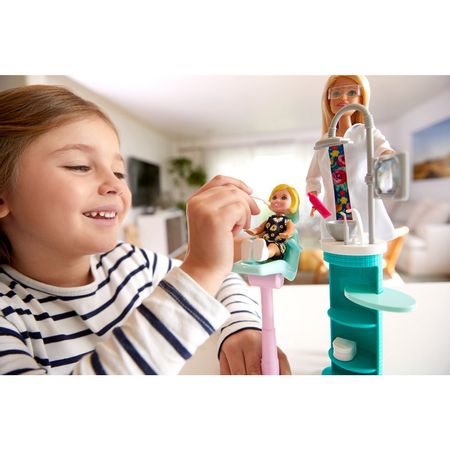 Dentist Playset Barbie Dolls Sport Artistic with Clothes Accessories Toys for Children Travel Doll Birthday Toy for Girl Bonecas