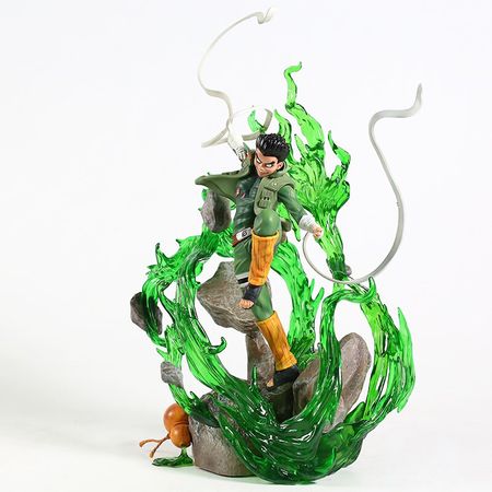 NEW Naruto Shippuden Rock Lee DX Eight inner gates GK Statue PVC Action figures Anime Collectible Model Doll toys Gift