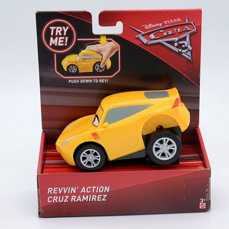 Disney Pixar Cars 3 Plastic Pull Back Car Toys Lightning McQueen Jackson Storm Car Toy For Children Birthday Christmas Gift