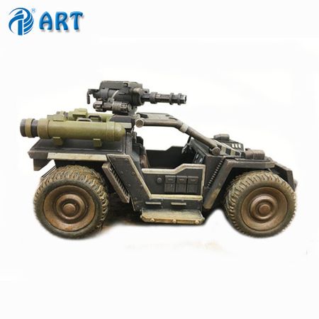 JOY TOY 1:25 Action Vehicles Movable RHINOCEROS SCOUT CAR Military Three Models  Birthday Gift