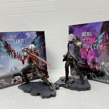 ARTFX J Devil May-Cry Figure NERO DANTE Statue Action Figure Collectable Model Toy 28cm 11inch
